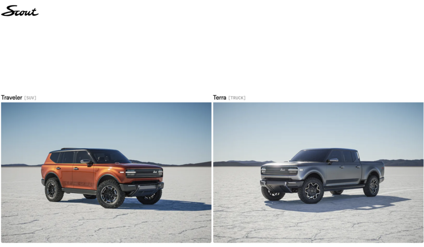Scout Motors Truck and SUV
